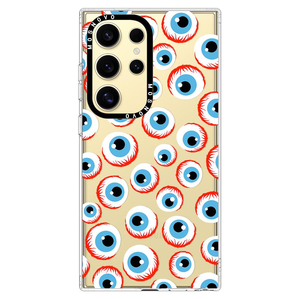 Bloody Eyeball Phone Case - Samsung Galaxy S24 Ultra Case - MOSNOVO