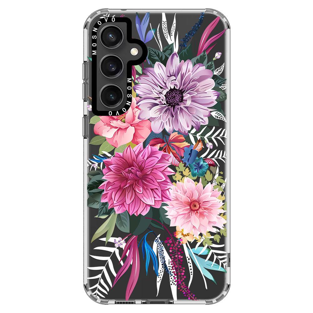 Dahlia Bloom Phone Case - Samsung Galaxy S23 FE Case