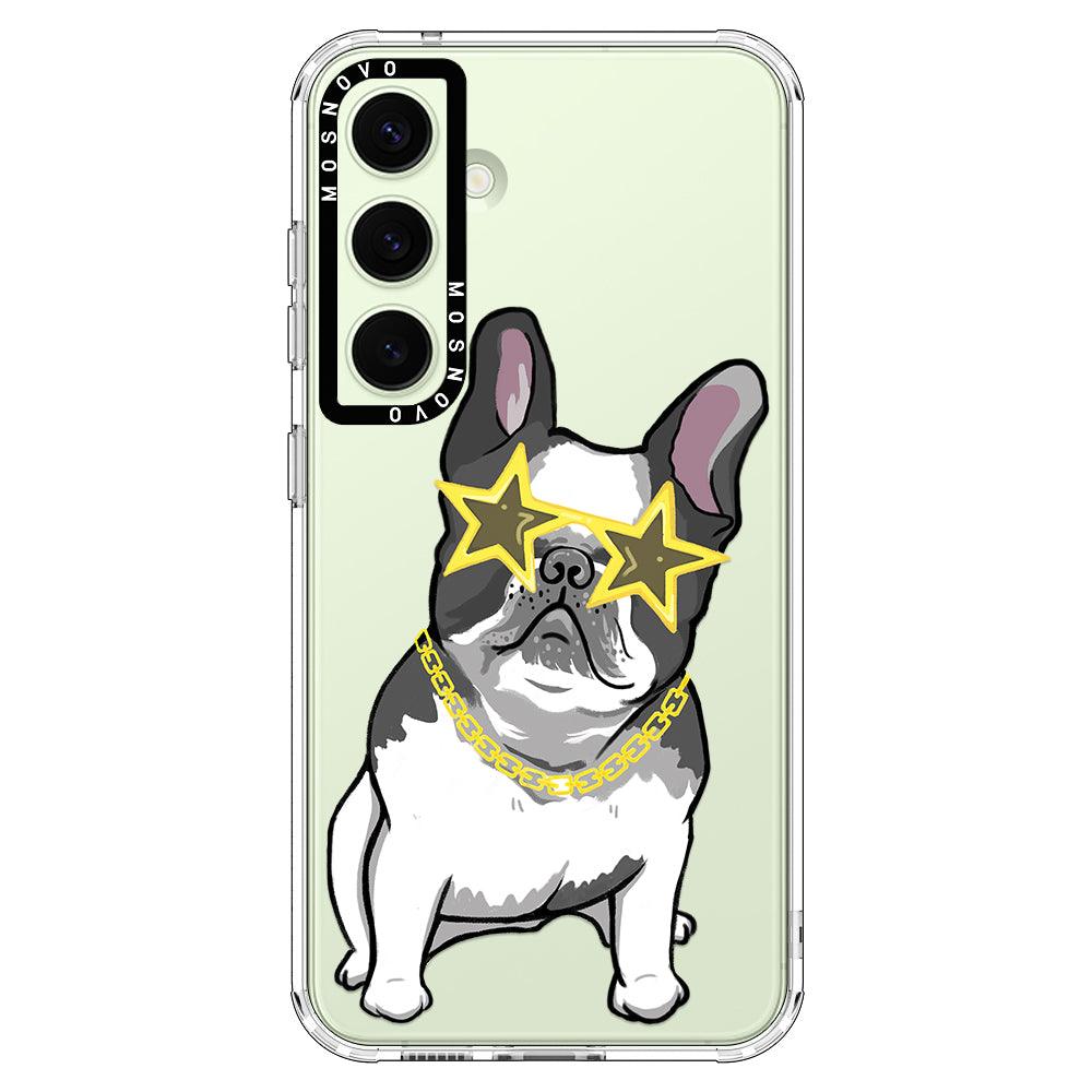 Cool French Bulldog Phone Case - Samsung Galaxy S24 Plus Case - MOSNOVO