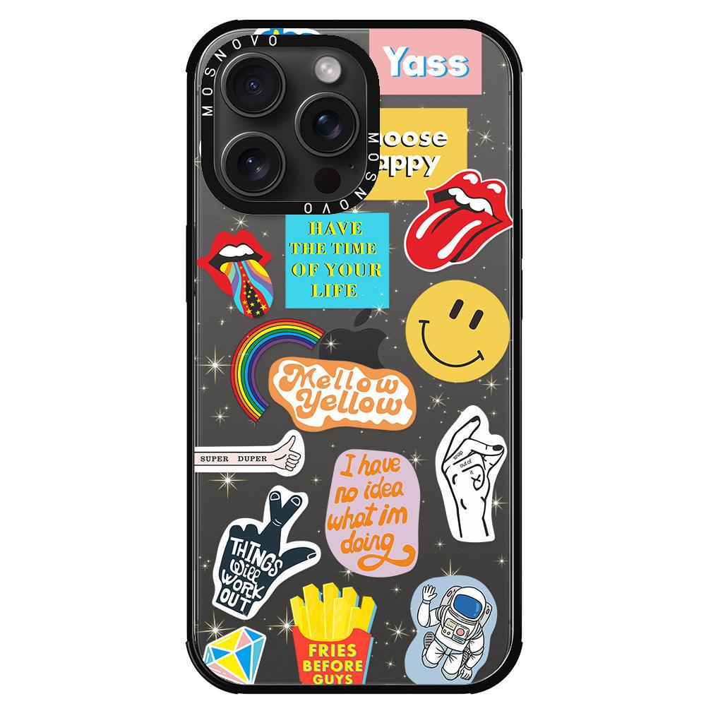 Pop Culture Phone Case - iPhone 15 Pro Max Case - MOSNOVO