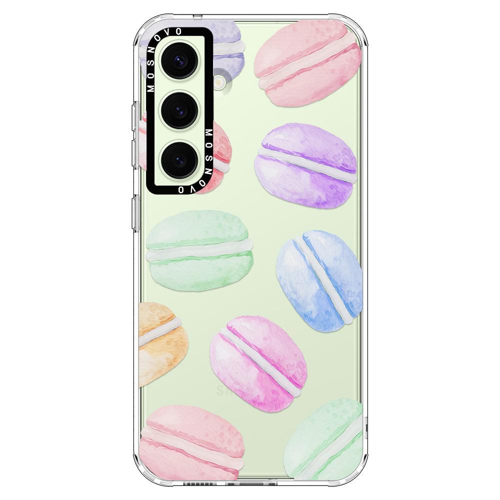 Pastel Macarons Phone Case - Samsung Galaxy S24 Plus Case - MOSNOVO