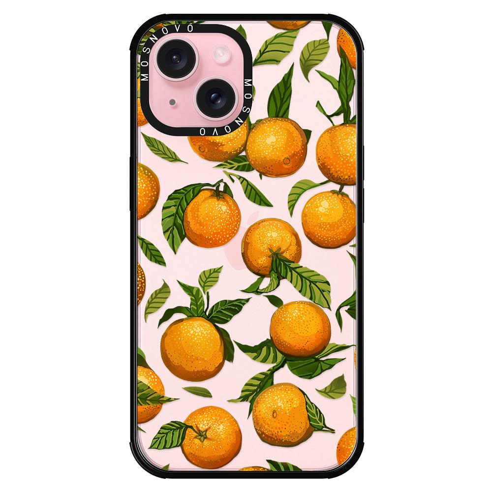 Tangerine Phone Case - iPhone 15 Case - MOSNOVO