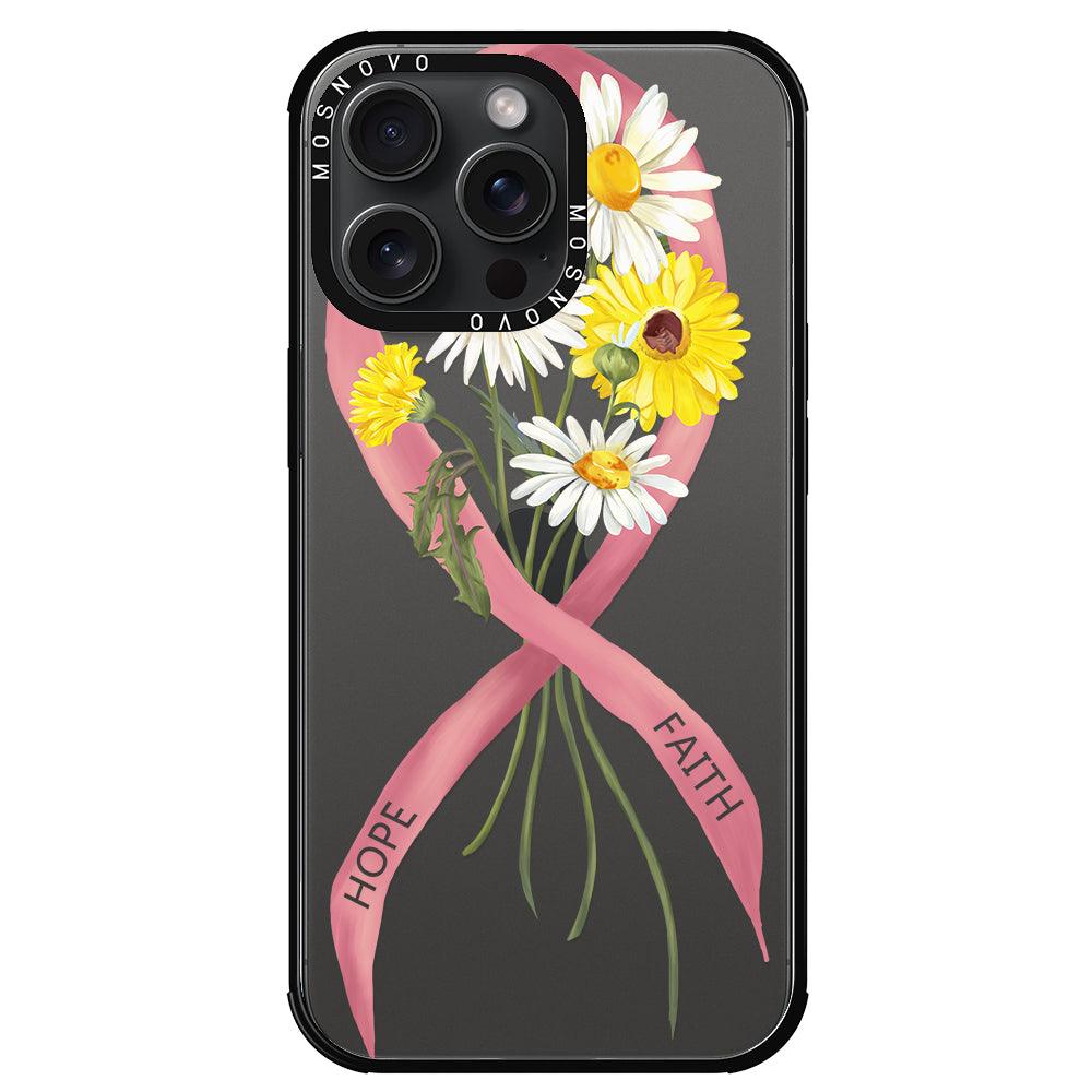 Breast Awareness Phone Case - iPhone 15 Pro Max Case - MOSNOVO