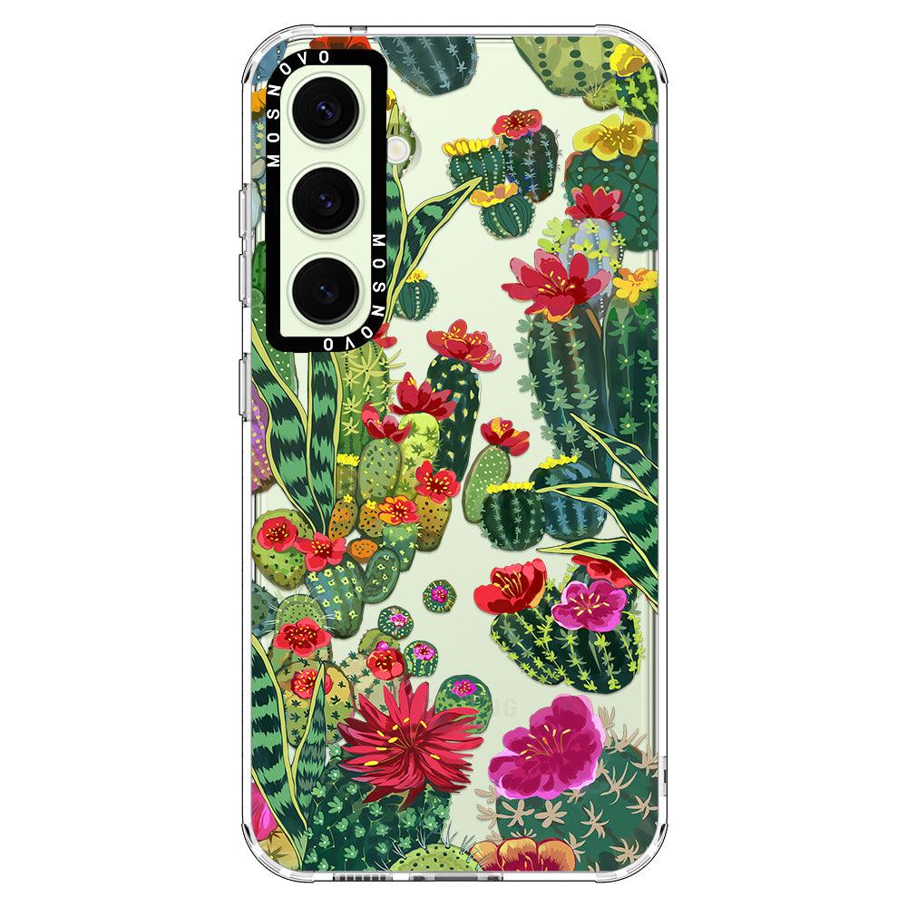 Cactus Garden Phone Case - Samsung Galaxy S24 Plus Case - MOSNOVO