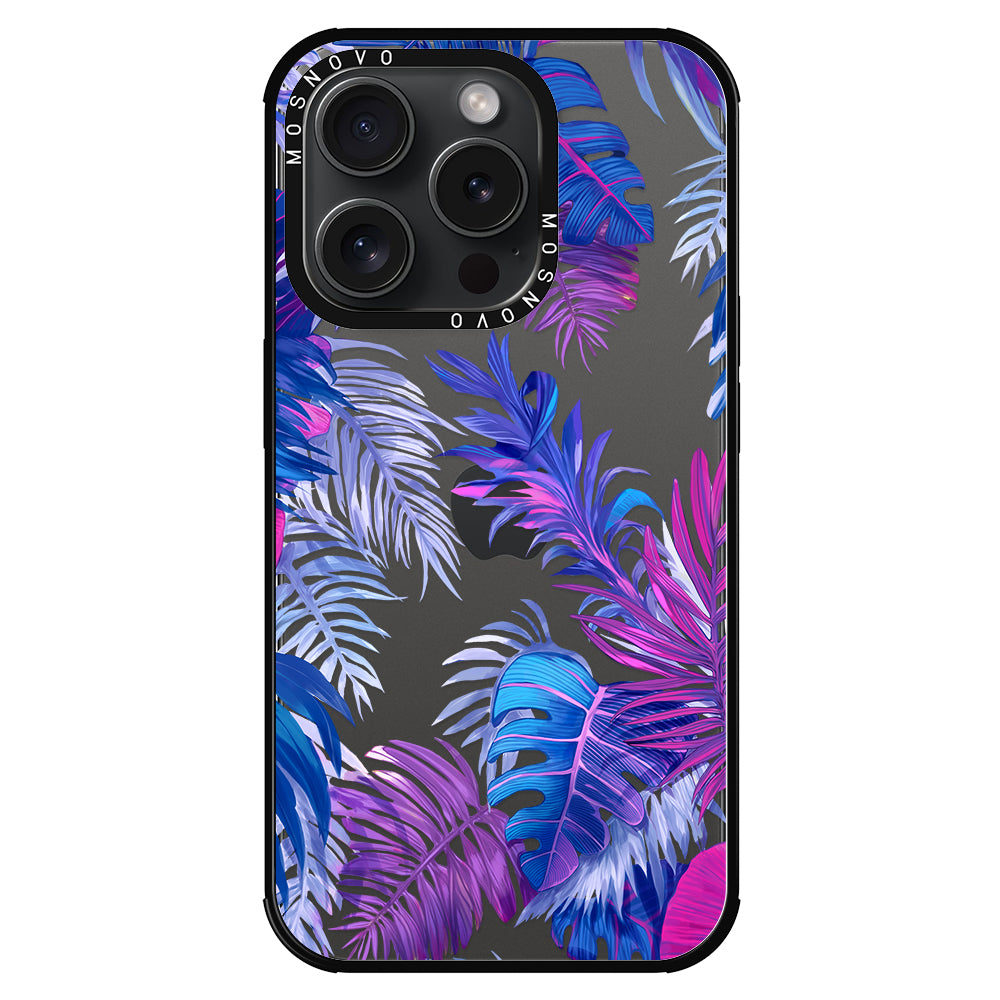 Fancy Palm Leaves Phone Case - iPhone 15 Pro Case - MOSNOVO