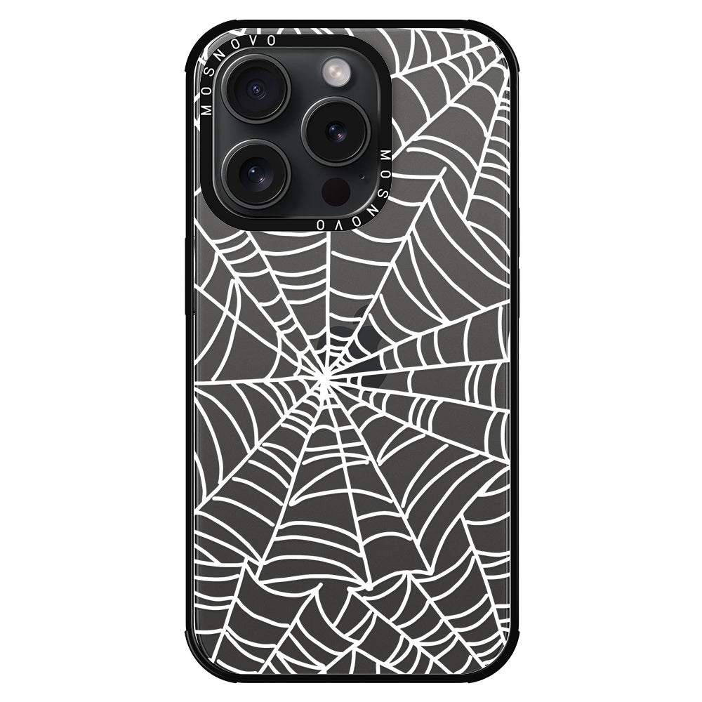 Spider Web Phone Case - iPhone 15 Pro Case - MOSNOVO