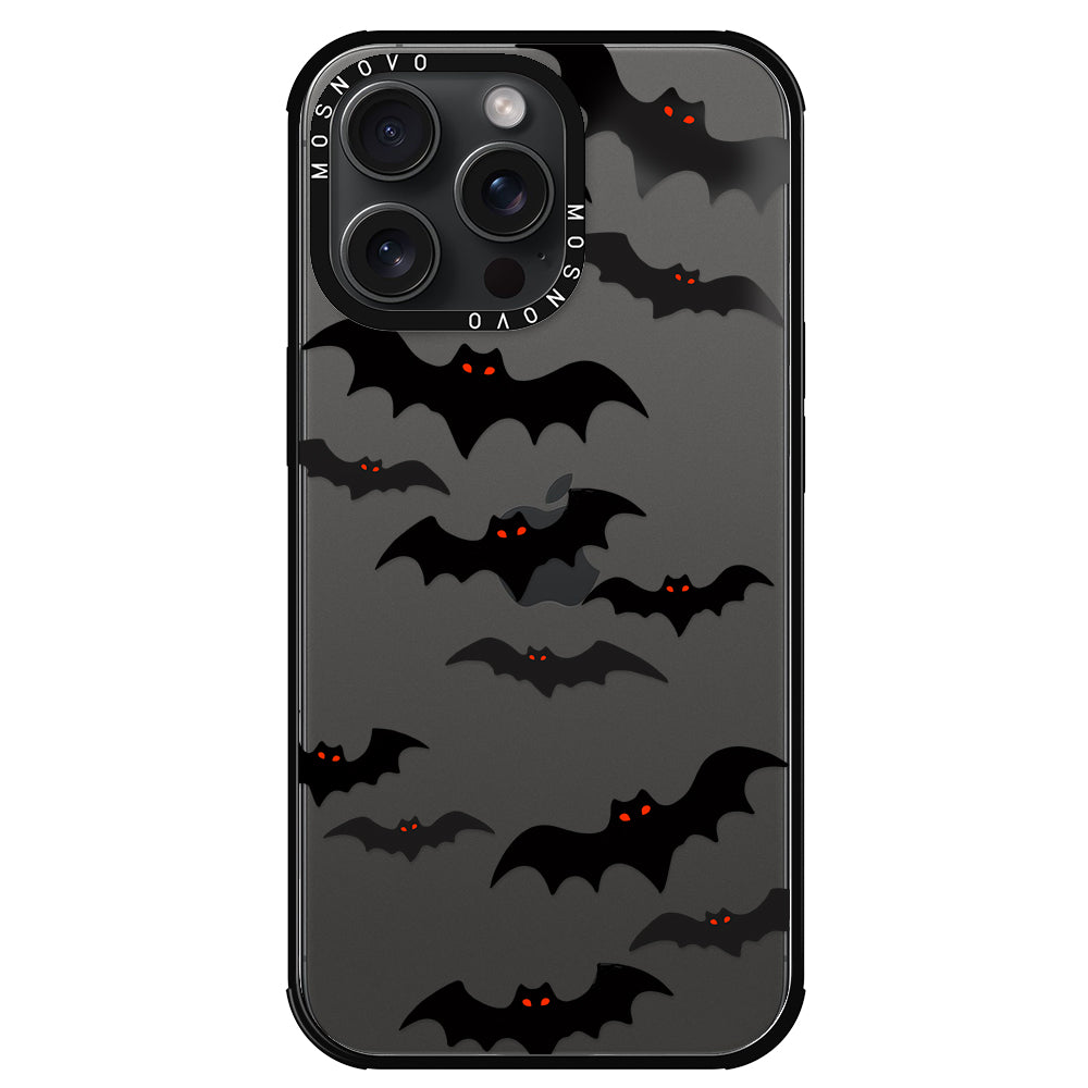 Evil Bat Phone Case - iPhone 15 Pro Max Case - MOSNOVO