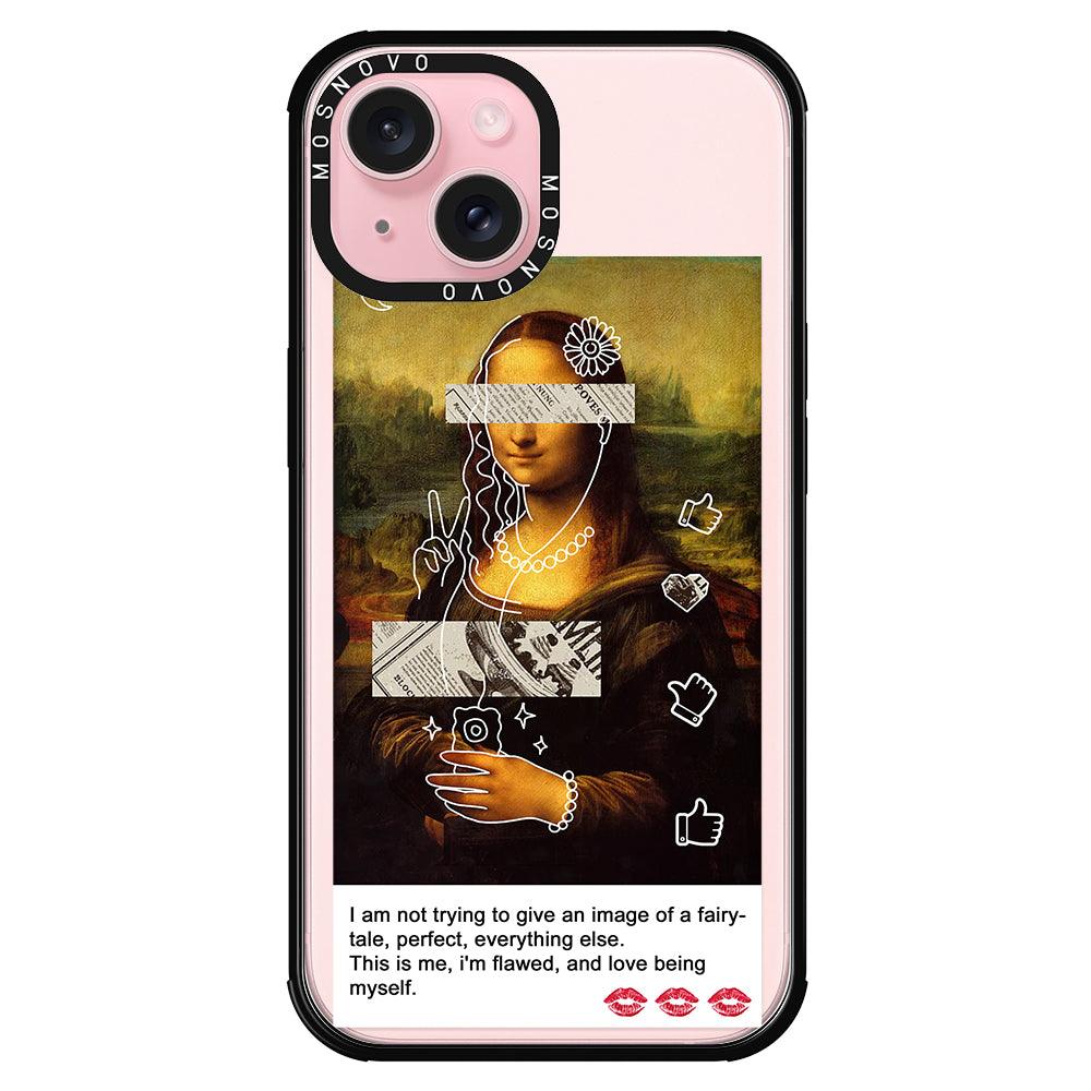 Selfie Artwork Phone Case - iPhone 15 Case - MOSNOVO