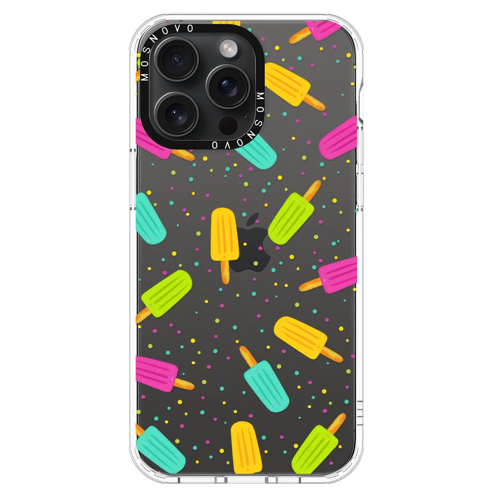 Rainbow Ice Pop Phone Case - iPhone 15 Pro Max Case - MOSNOVO