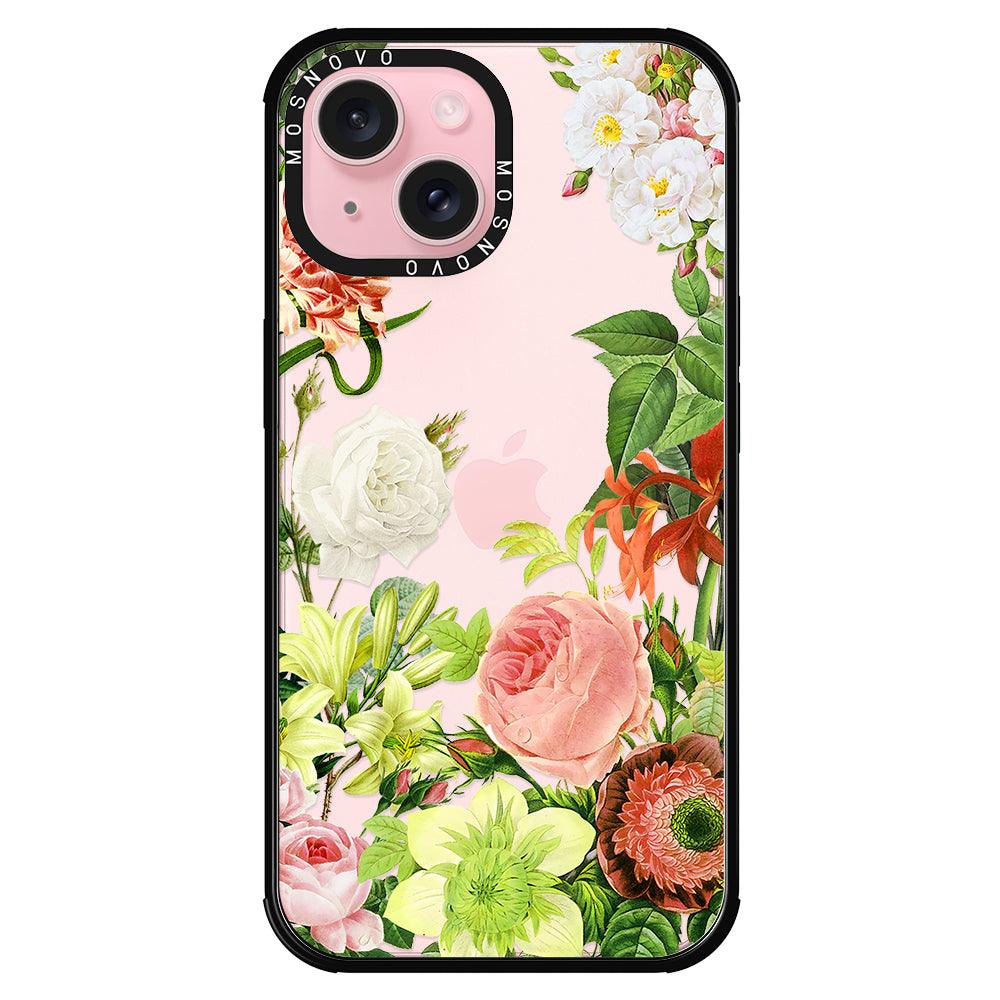 Botanical Garden Phone Case - iPhone 15 Case - MOSNOVO