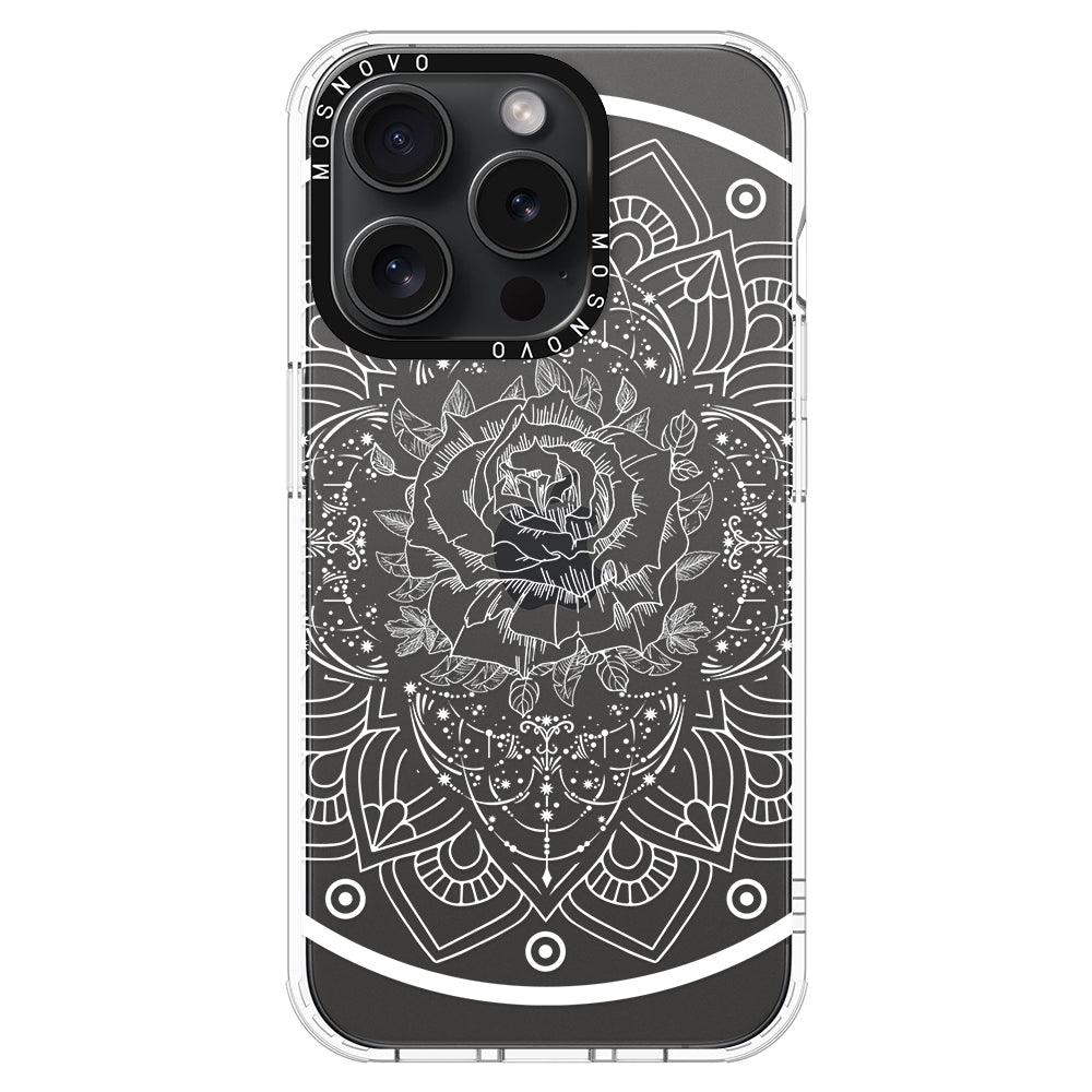 Rose Art Phone Case - iPhone 15 Pro Case - MOSNOVO