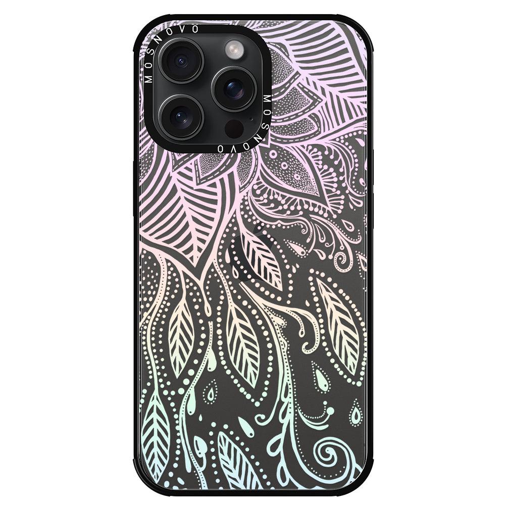 Dreamy Henna Phone Case - iPhone 15 Pro Max Case - MOSNOVO