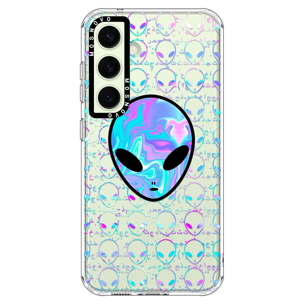 Space Alien Phone Case - Samsung Galaxy S24 Case - MOSNOVO