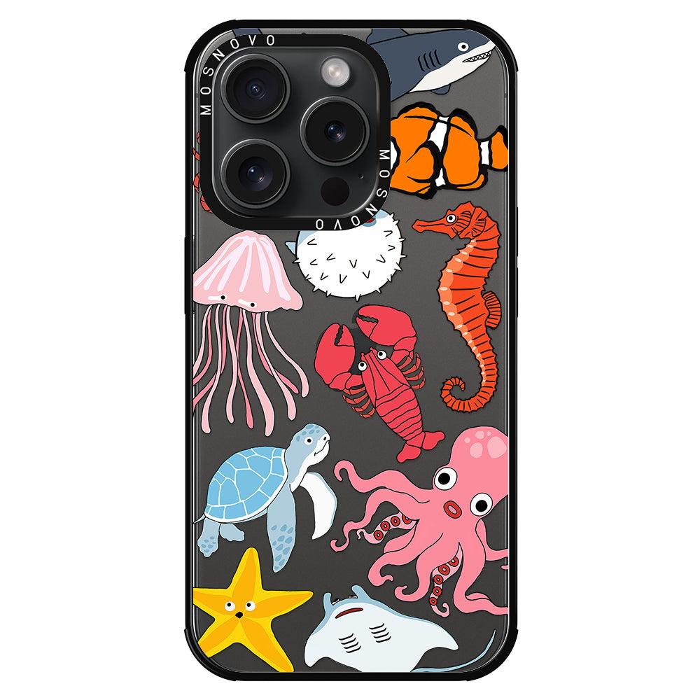 Sea World Phone Case - iPhone 15 Pro Case - MOSNOVO