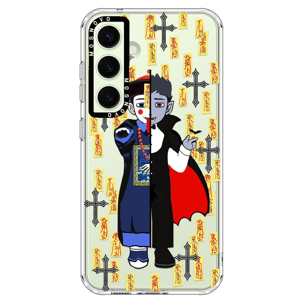 Zombie Vs Vampire Phone Case - Samsung Galaxy S24 Case - MOSNOVO