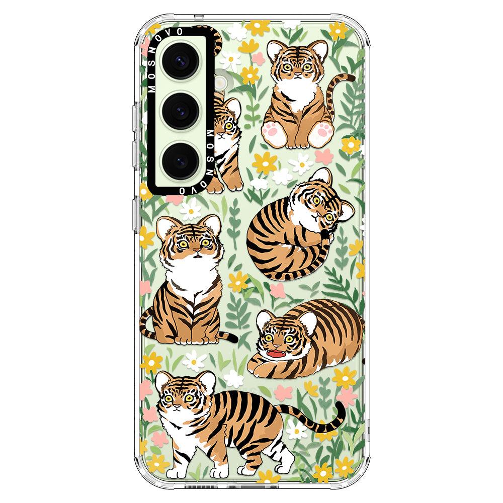 Cute Tiger Phone Case - Samsung Galaxy S24 Plus Case - MOSNOVO