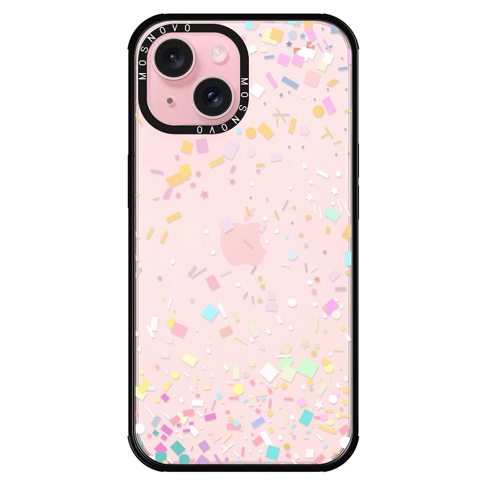 Confetti Phone Case - iPhone 15 Plus Case - MOSNOVO