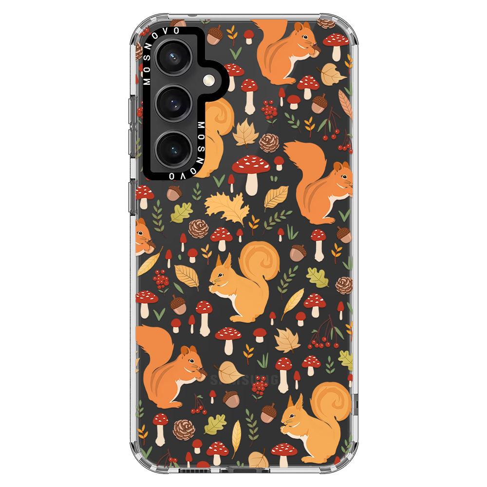 Autumn Squirrel Phone Case - Samsung Galaxy S23 FE Case