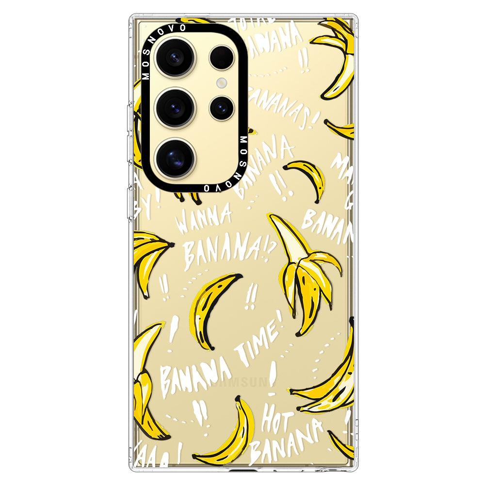 Banana Banana Phone Case - Samsung Galaxy S24 Ultra Case - MOSNOVO