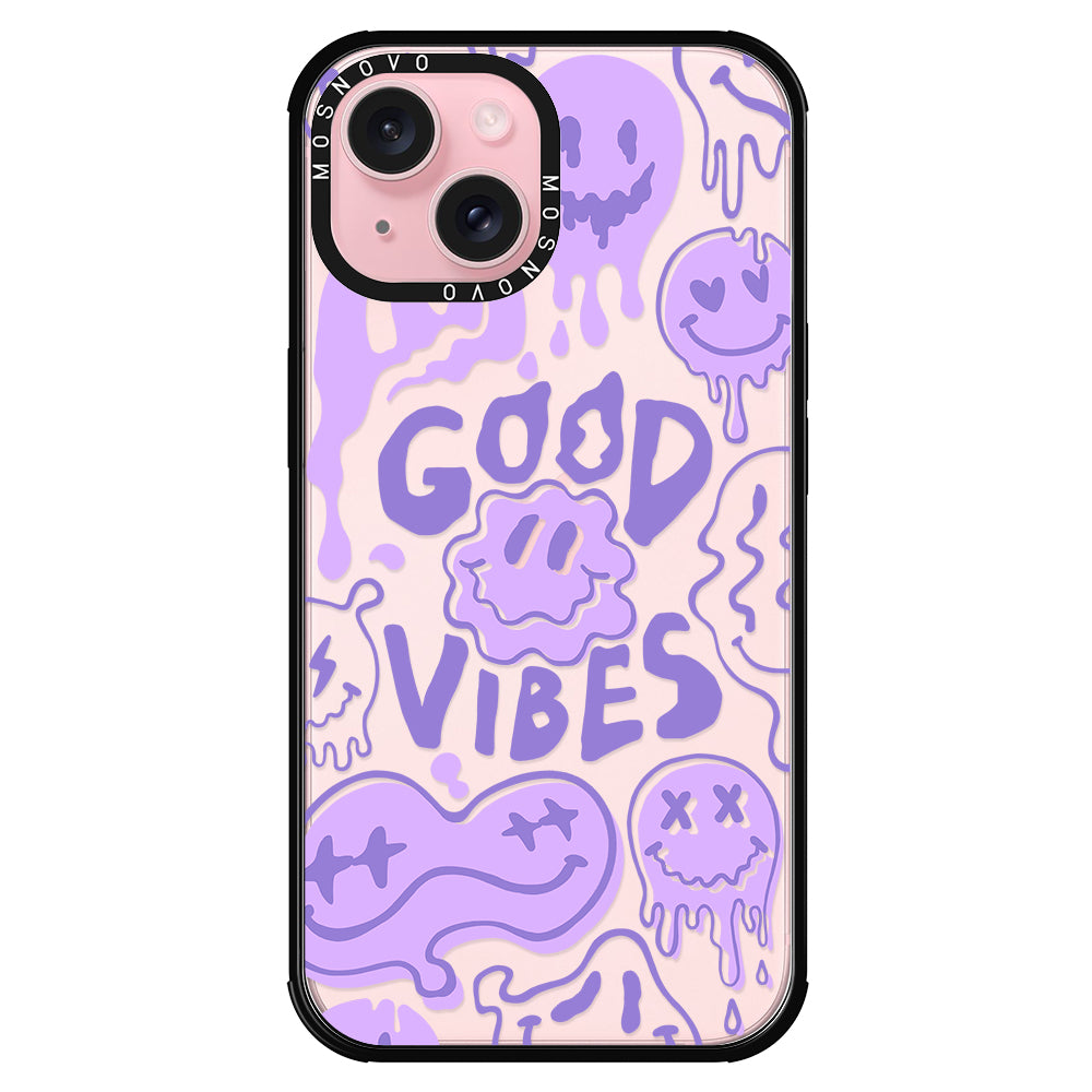 Good Vibes Phone Case - iPhone 15 Plus Case - MOSNOVO