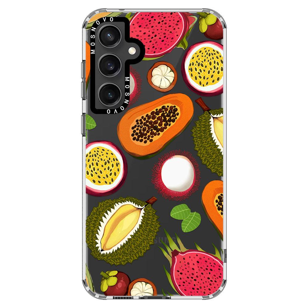 Tropical Fruits Phone Case - Samsung Galaxy S23 FE Case