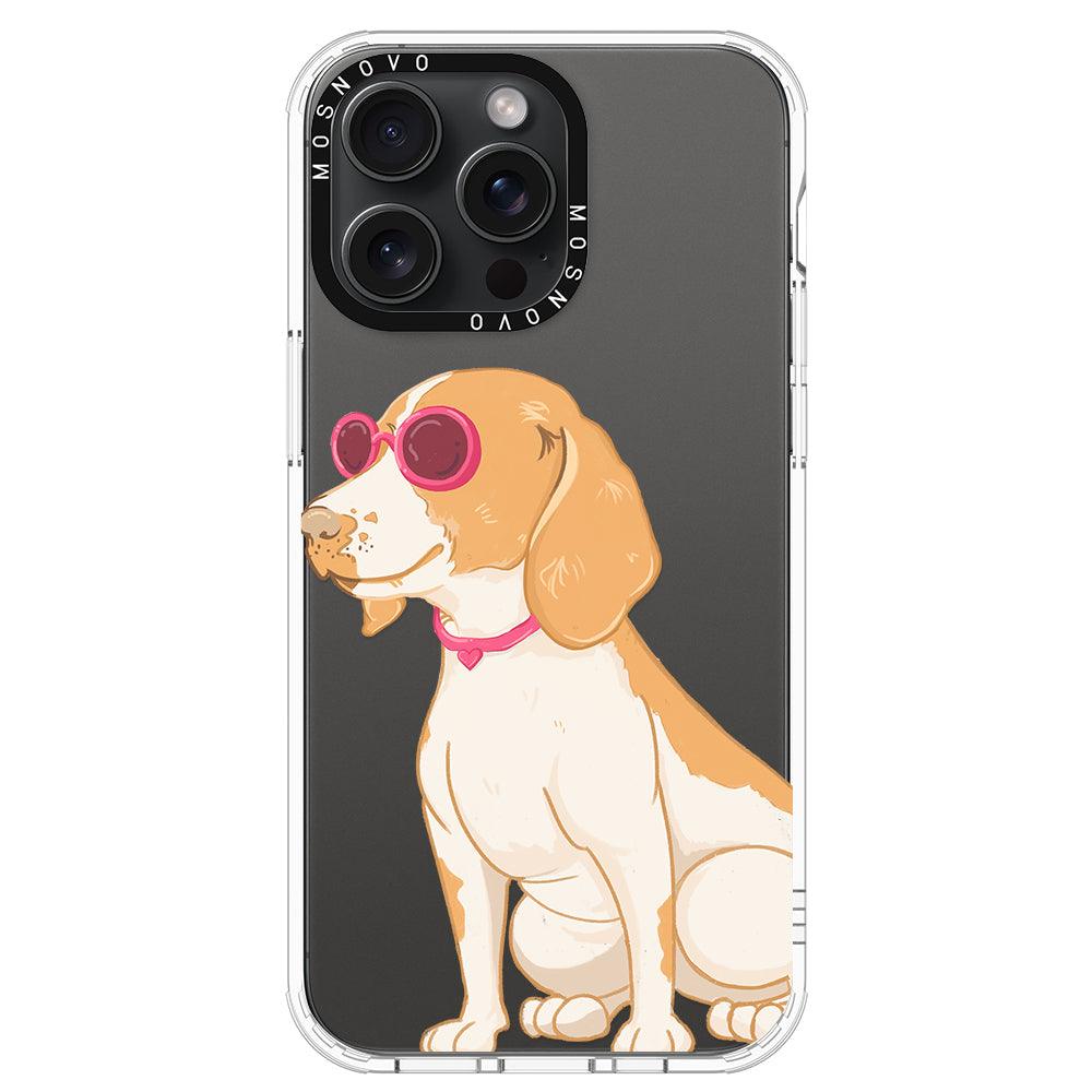 Cute Beagle Phone Case - iPhone 15 Pro Max Case - MOSNOVO