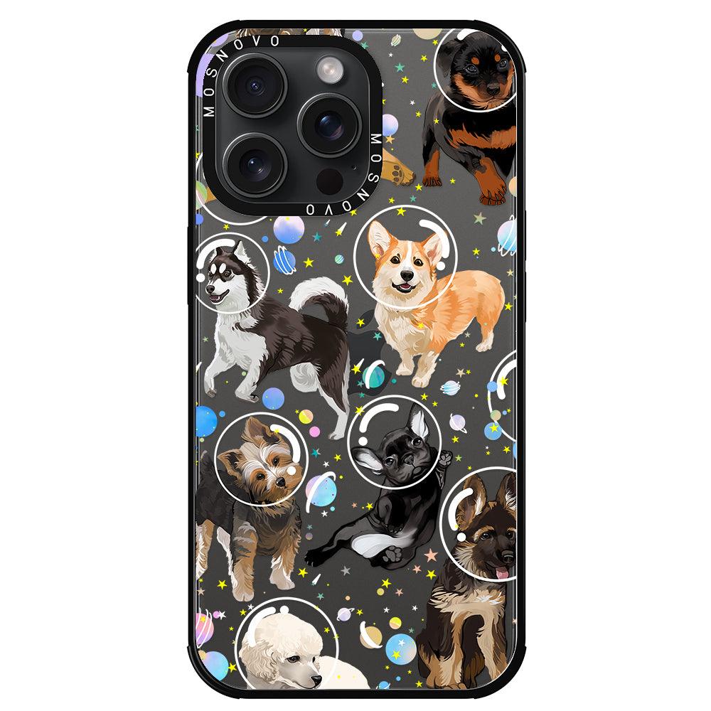 Space Dog Phone Case - iPhone 15 Pro Max Case - MOSNOVO