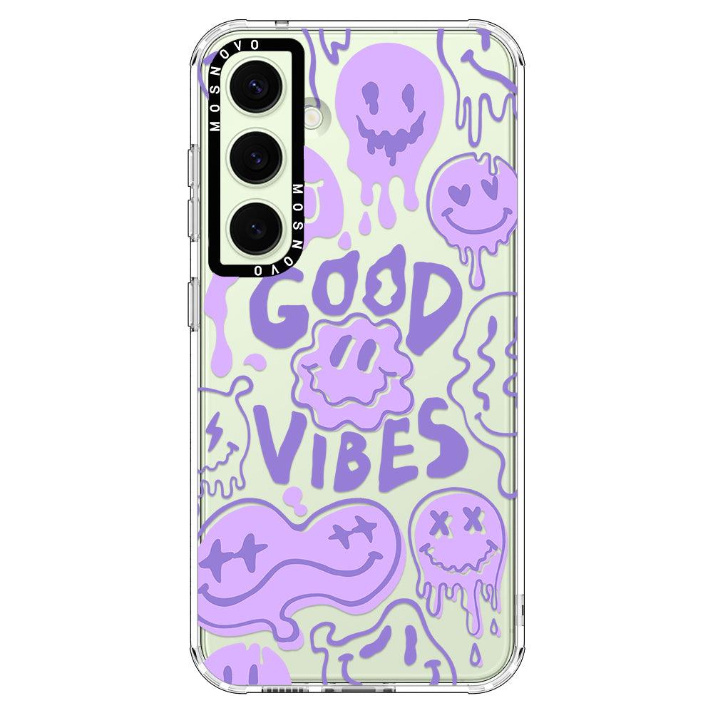 Good Vibes Phone Case - Samsung Galaxy S24 Plus Case - MOSNOVO