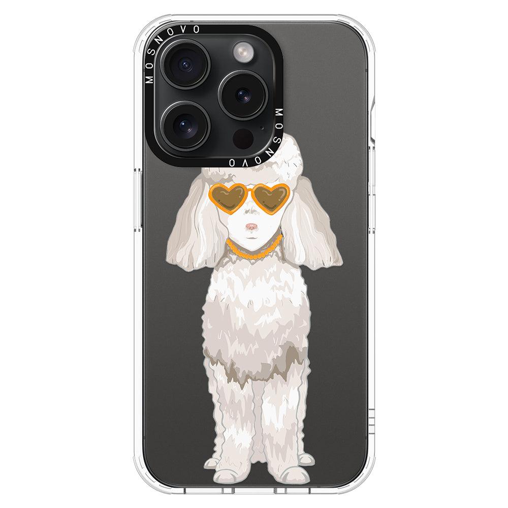 Poodle Phone Case - iPhone 15 Pro Case - MOSNOVO