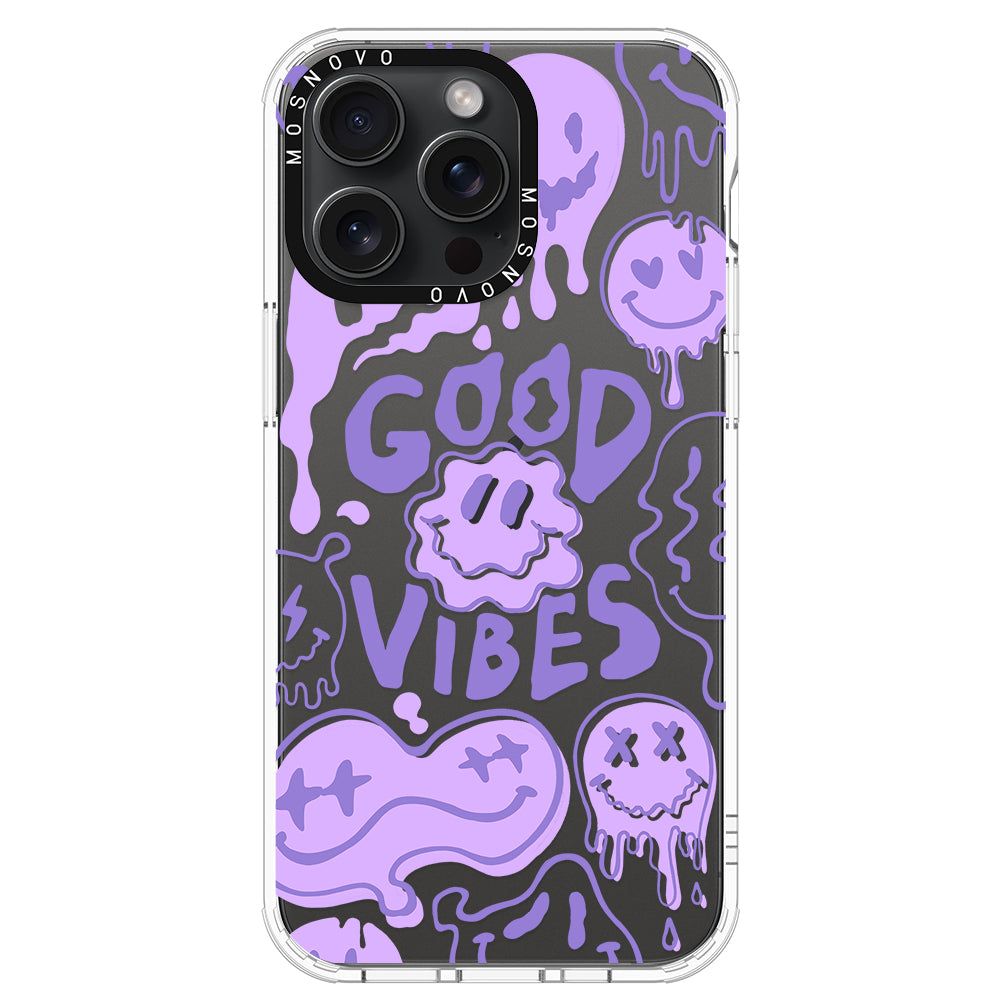 Good Vibes Phone Case - iPhone 15 Pro Max Case - MOSNOVO