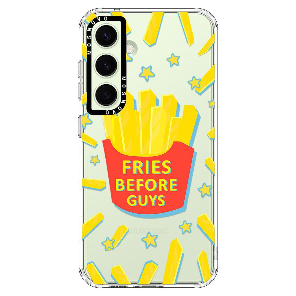 Fries Before Guys Phone Case - Samsung Galaxy S24 Case - MOSNOVO