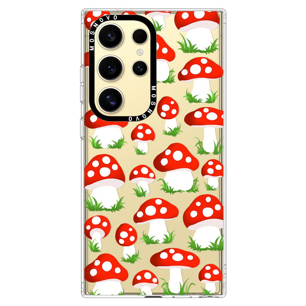 Cute Mushroom Phone Case - Samsung Galaxy S24 Ultra Case - MOSNOVO