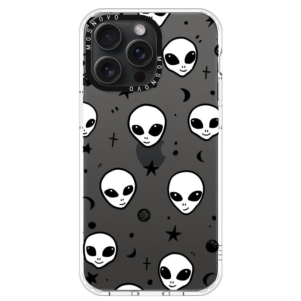 Cute Alien Phone Case - iPhone 15 Pro Max Case - MOSNOVO