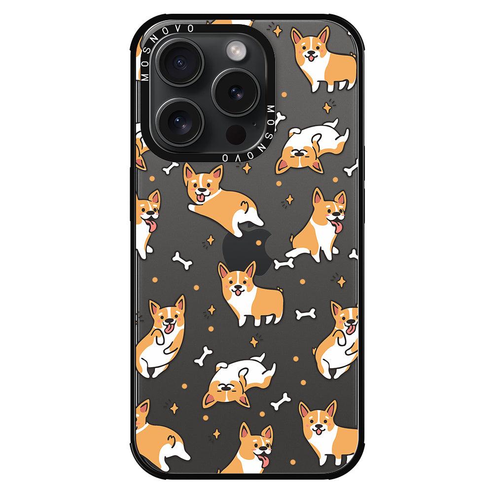 Corgi Phone Case - iPhone 15 Pro Case - MOSNOVO