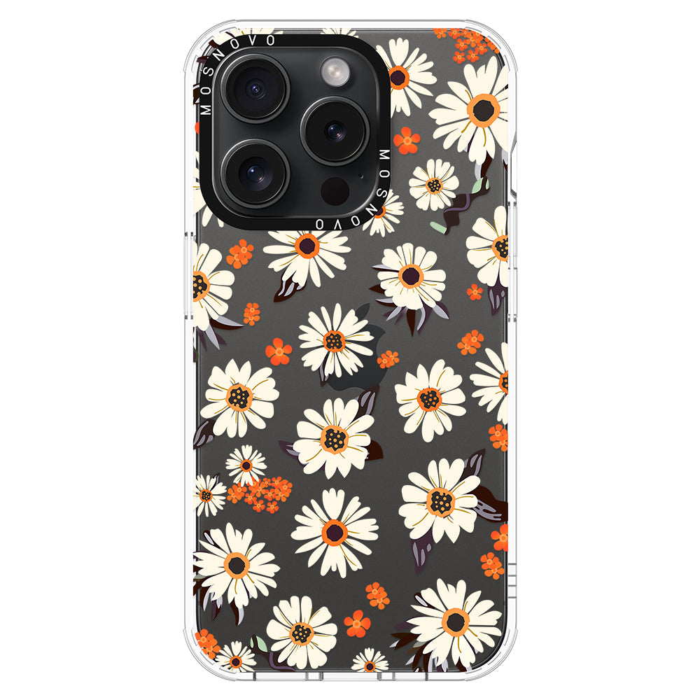 Spring Daisy Phone Case - iPhone 15 Pro Case - MOSNOVO