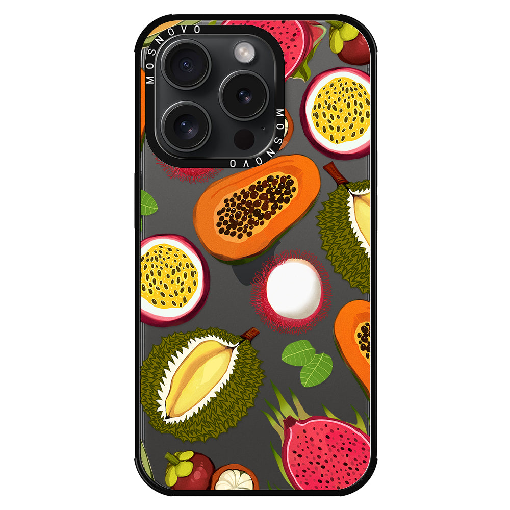 Tropical Fruit Phone Case - iPhone 15 Pro Case - MOSNOVO