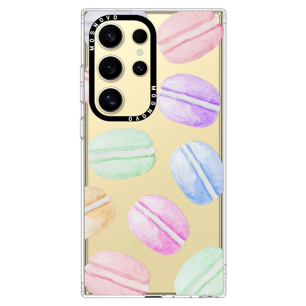 Pastel Macarons Phone Case - Samsung Galaxy S24 Ultra Case - MOSNOVO