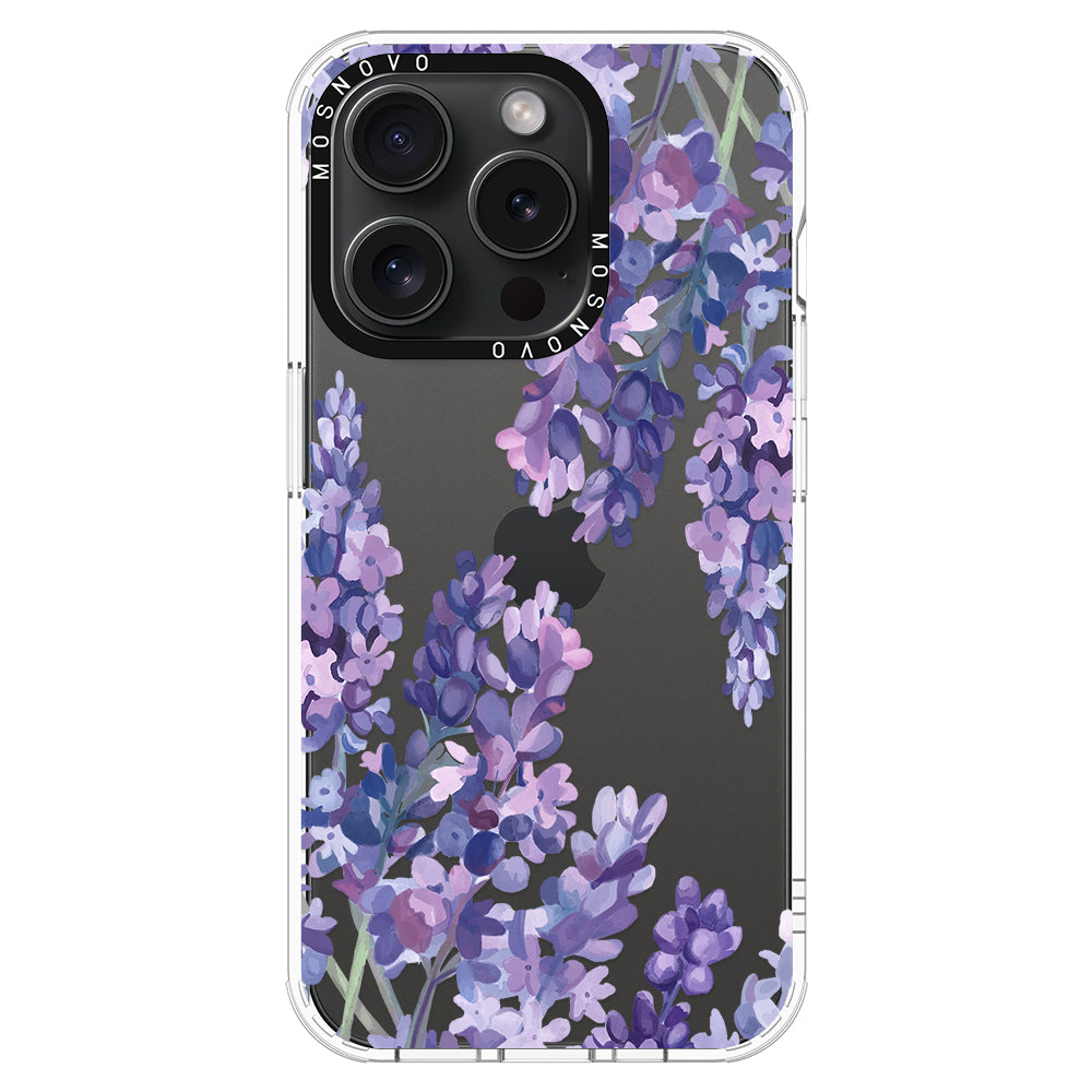 Lavender Phone Case - iPhone 15 Pro Case - MOSNOVO