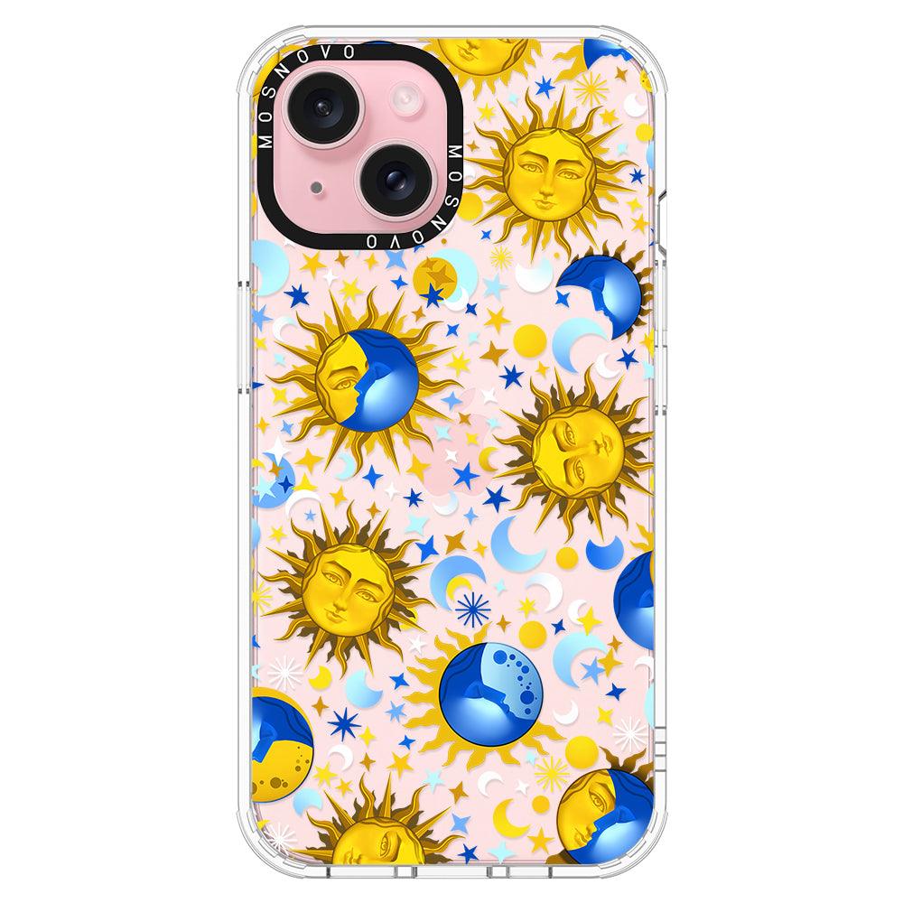 Sun and Moon Phone Case - iPhone 15 Case - MOSNOVO