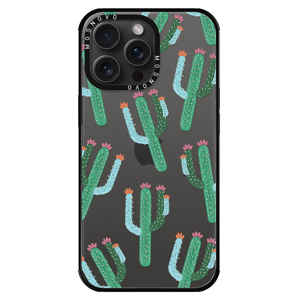 Cactus Phone Case - iPhone 15 Pro Max Case - MOSNOVO