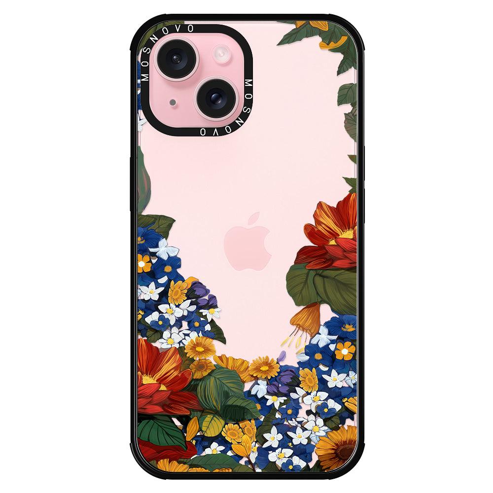 Summer Garden Phone Case - iPhone 15 Case - MOSNOVO