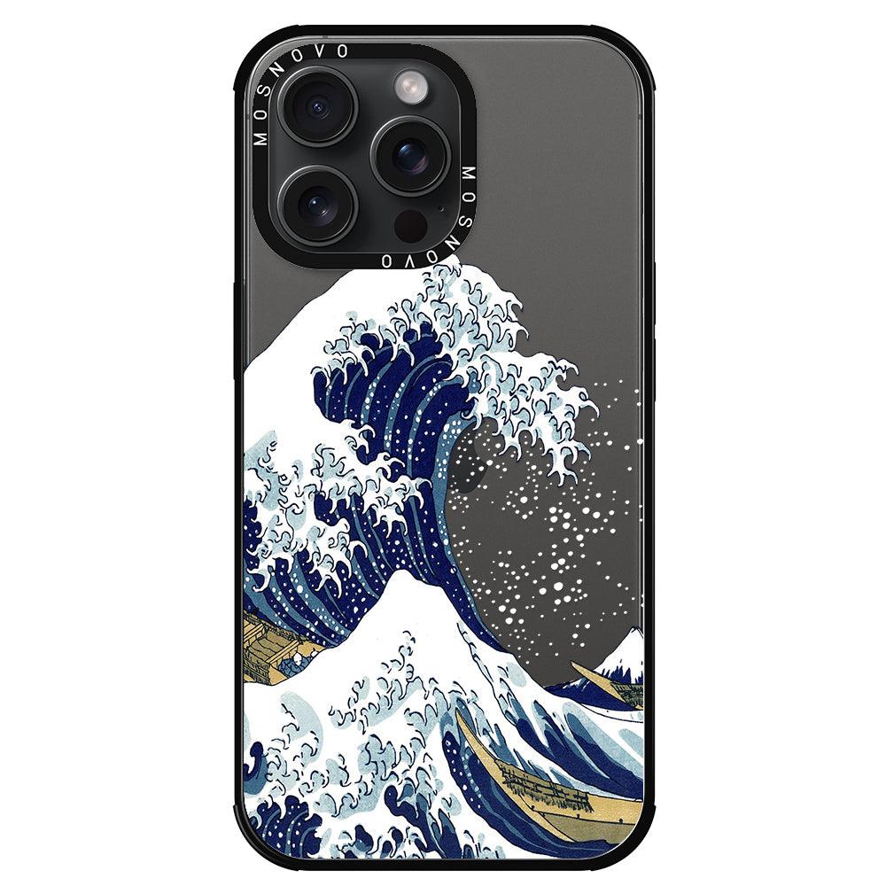 Great Wave Phone Case - iPhone 15 Pro Max Case - MOSNOVO