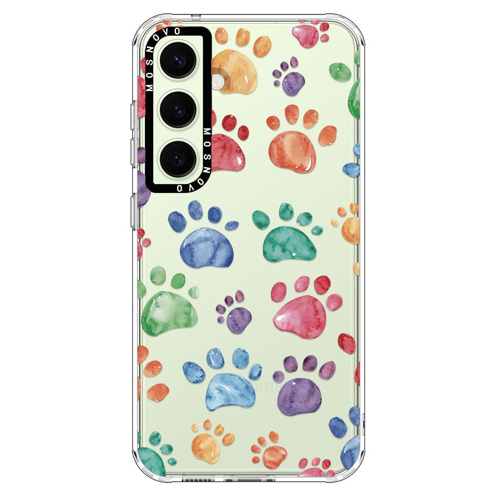 Paws Phone Case - Samsung Galaxy S24 Plus Case - MOSNOVO