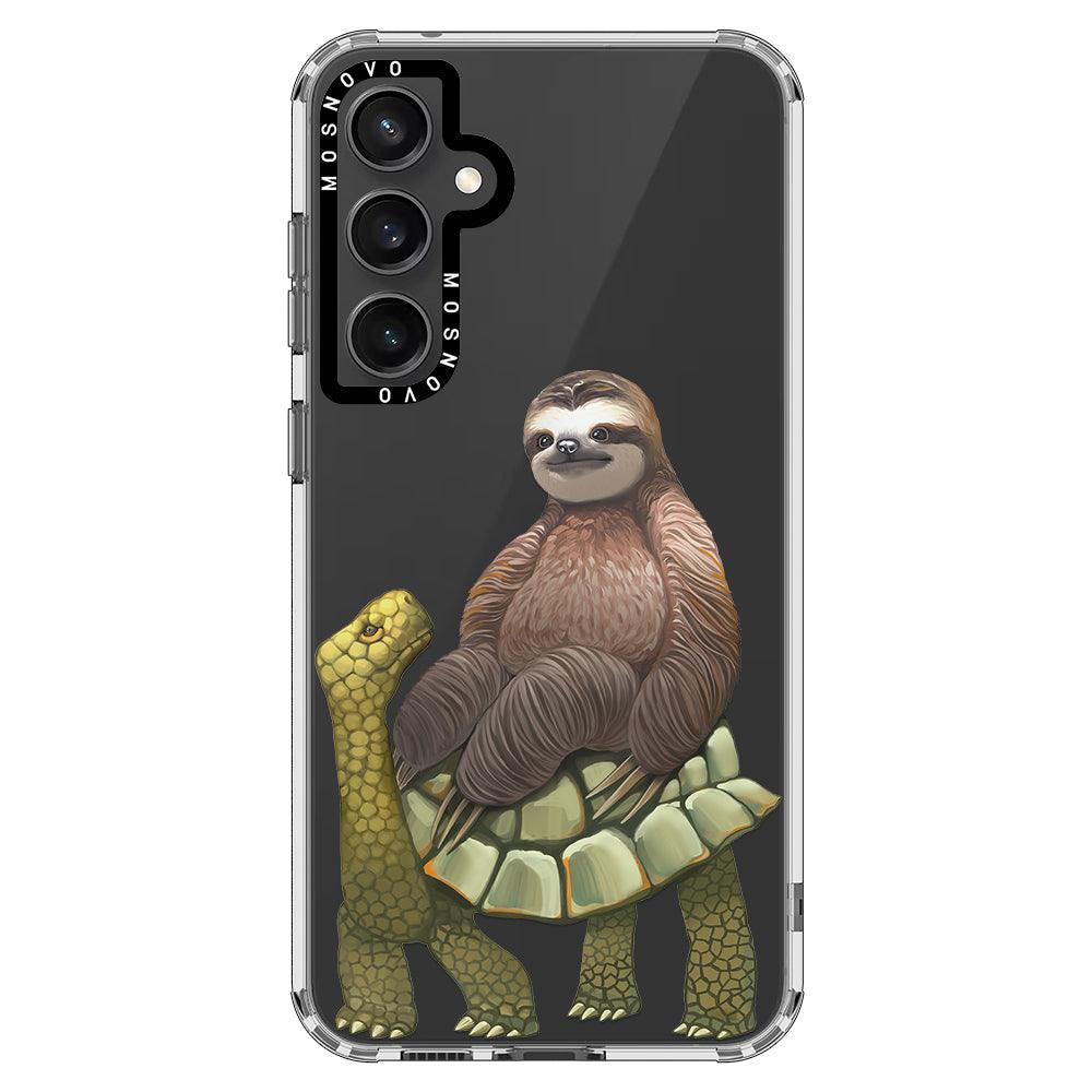 Sloth Turtle Phone Case - Samsung Galaxy S23 FE Case