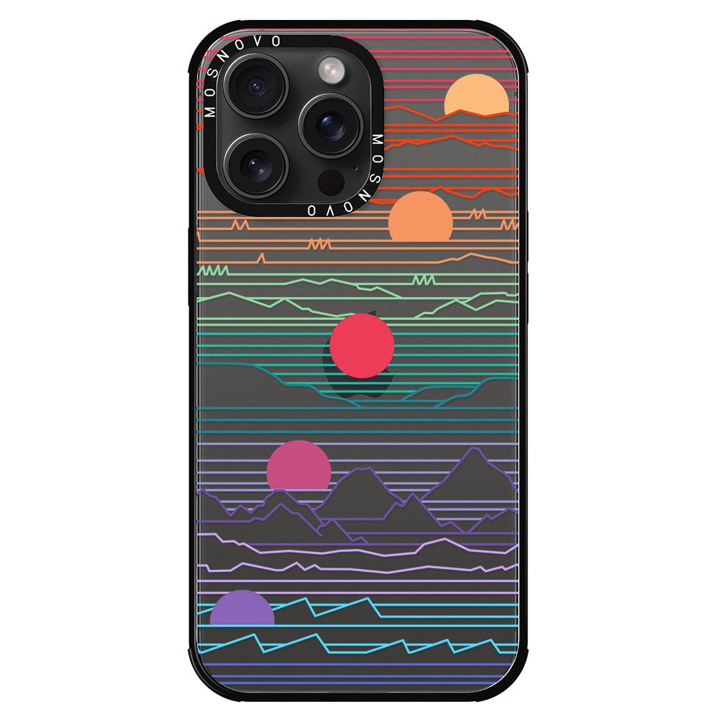 Sunset Phone Case - iPhone 15 Pro Max Case - MOSNOVO