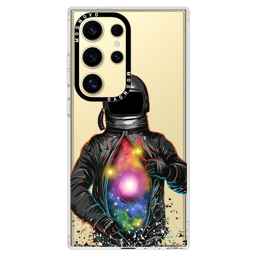 Mystery Astronaut Phone Case - Samsung Galaxy S24 Ultra Case - MOSNOVO