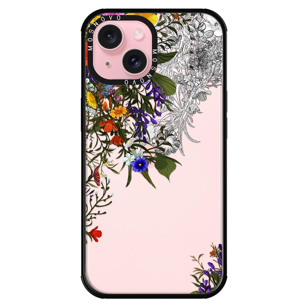 Beautiful Bloom Phone Case - iPhone 15 Plus Case - MOSNOVO