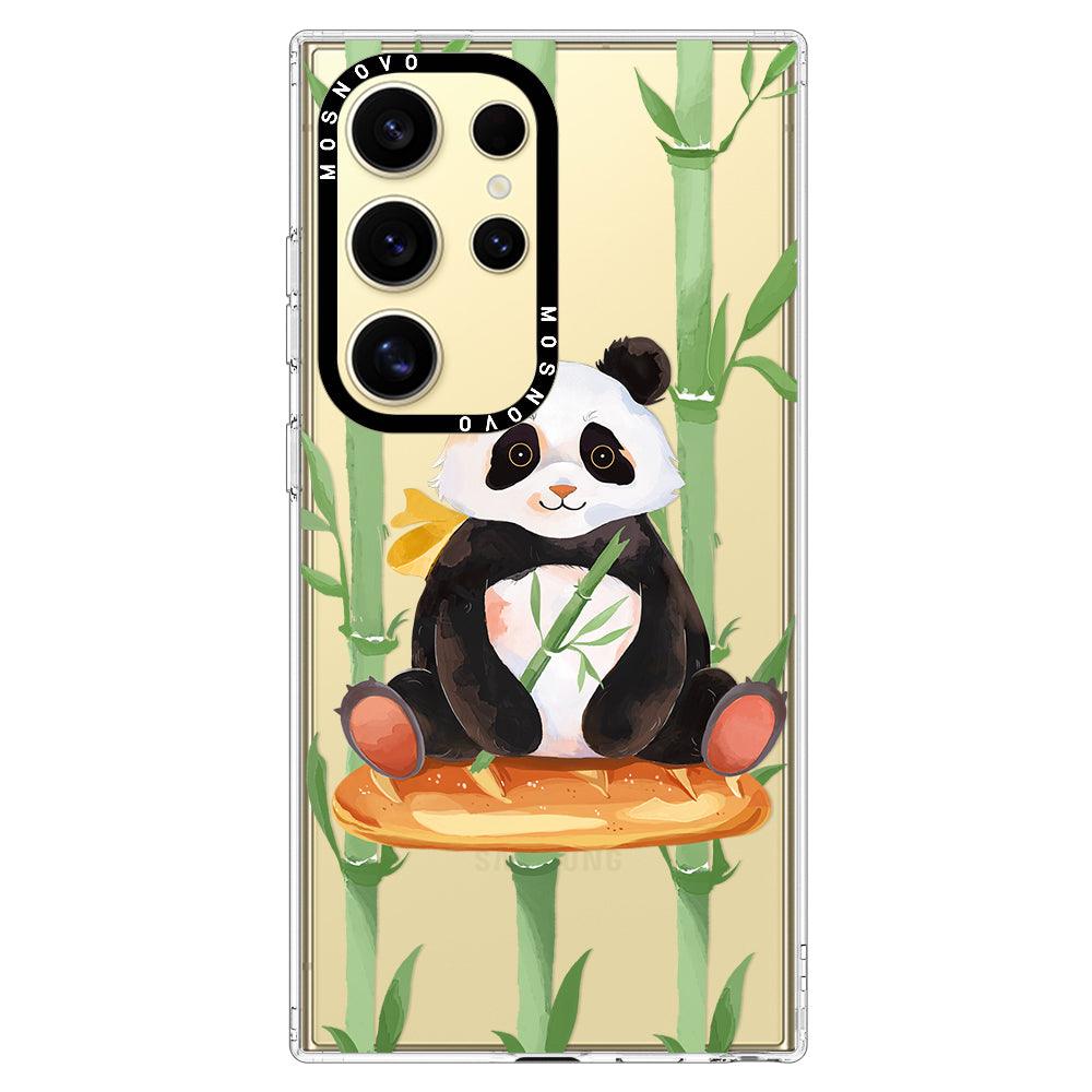 Bambo Panda Phone Case - Samsung Galaxy S24 Ultra Case - MOSNOVO