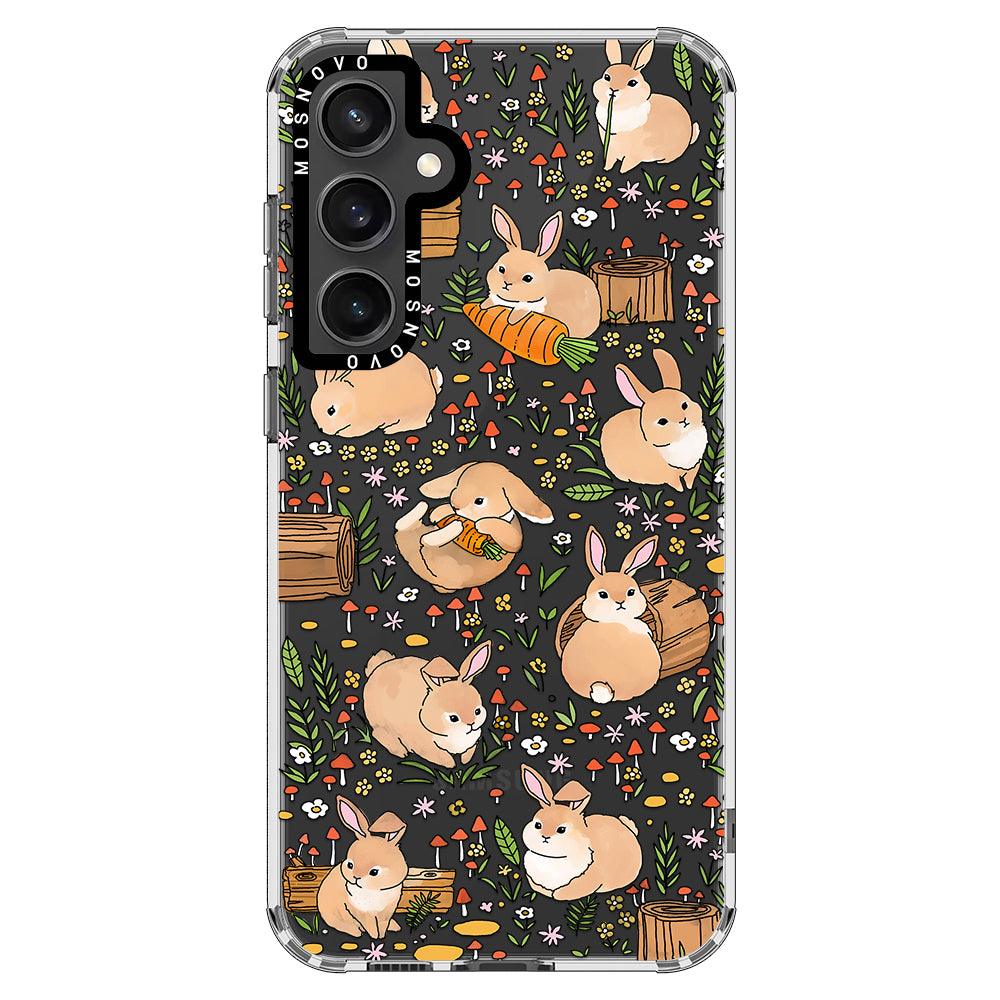 Bunny Garden Phone Case - Samsung Galaxy S23 FE Case