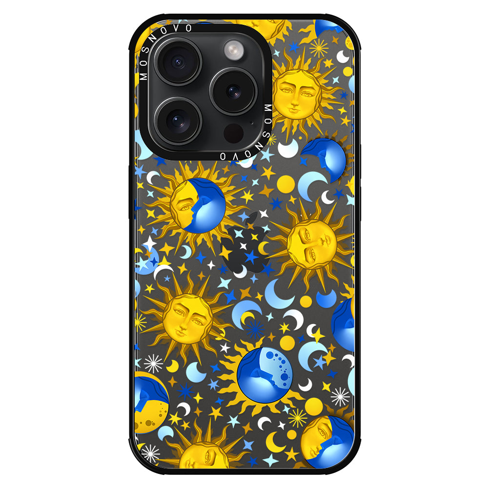 Sun and Moon Phone Case - iPhone 15 Pro Case - MOSNOVO